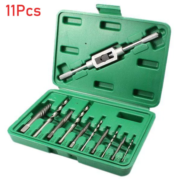 Damaged Screw Extractor 3MM-10MM Drill Bits Adjustable Tap Die Stud Stripped Screw Remover Tools Broken Speed Easy Out