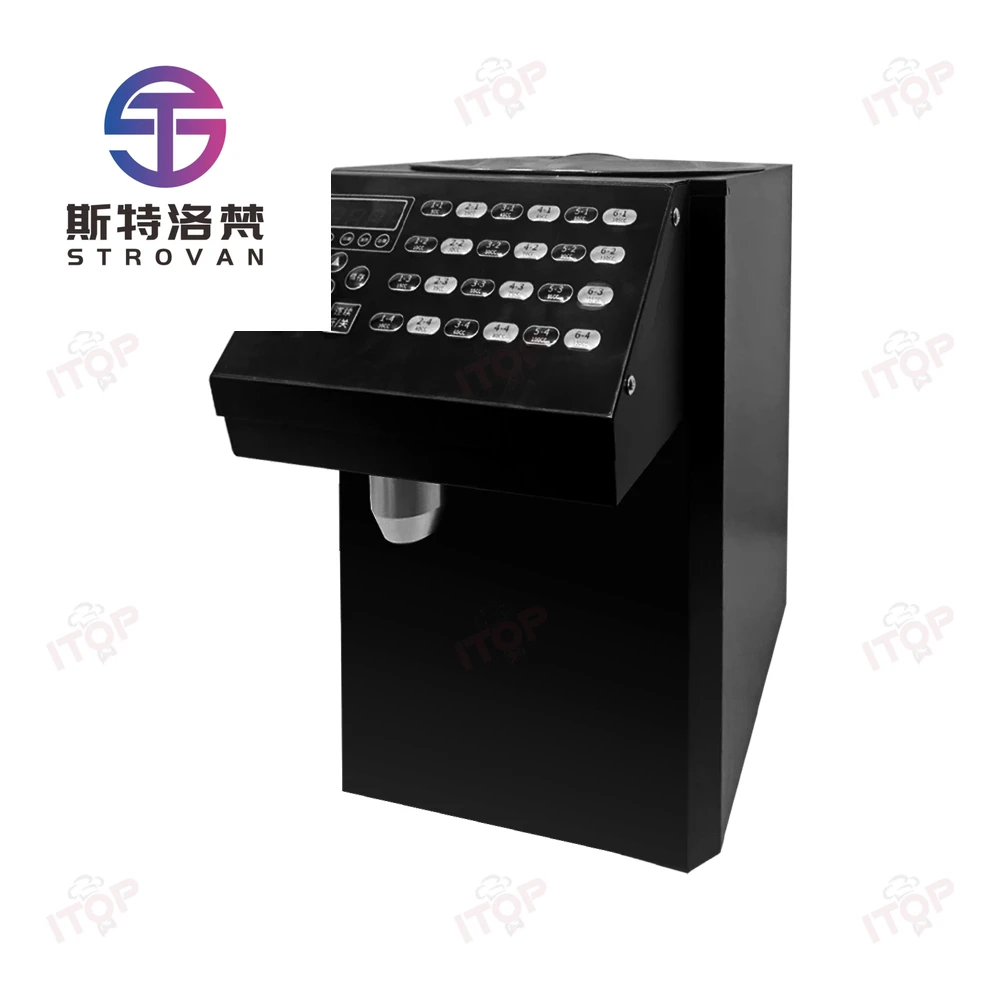 

STLW JW Ce Certificate Small Fructose Dispenser Machine Syrup Dispenser Machine for Drink Coffee Bubble Tea Shop