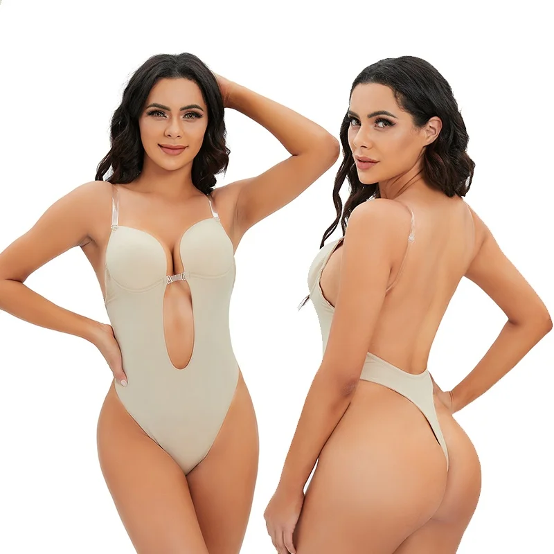

Bodysuits Shapewear Invisible Bodysuit One-piece Shapewear Seamless Waist Trainer Body Shapers Women Tummy Control Panties