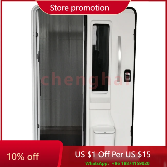 

excellent quality durable Aluminum alloy panel Euro motorhome rv caravan door with insect screen