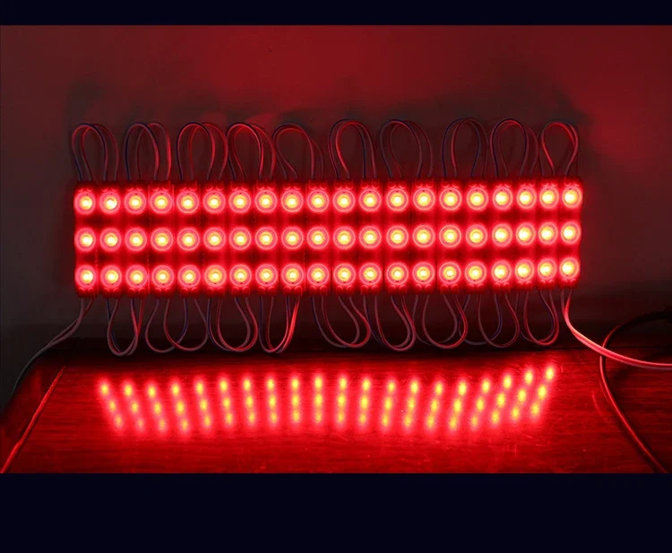 200 stücke DC12V 2835 3LED Modul Injektion Im Freien Wasserdichte IP67 Streifen Licht für Shop Schild Werbung Zeichen Brief Dekor