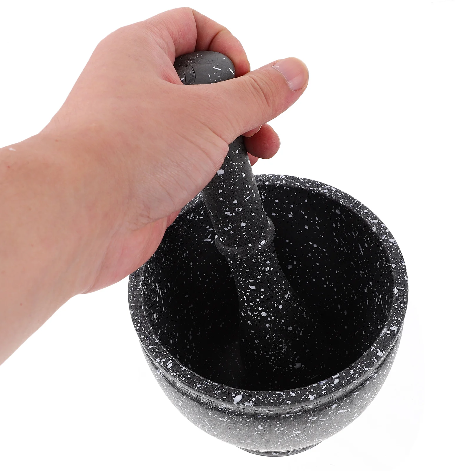 

1 Set Large Capacity Garlic Crusher Pestle For Kitchen Multi-Functional Spices Grinding Bowl Household Crush Pot Ginger Masher