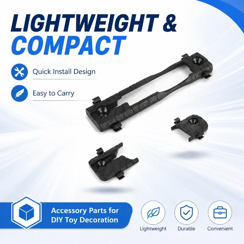 Unique Snake Skin Retaining Clip Fits MLOK KEYMOD System Sturdy Spare Hardware For Simulation Hobby Toy Models