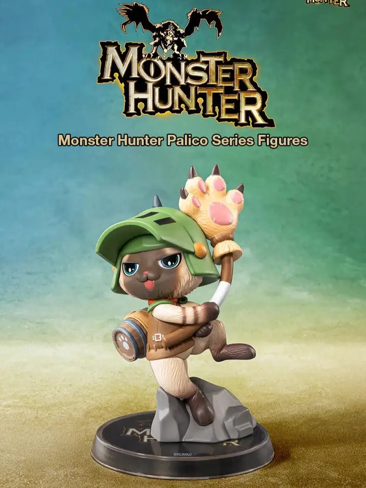 New POP MART Monster Hunter Palico Series Figures Blind Box Toys