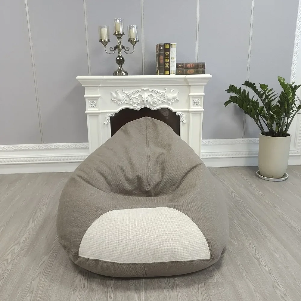 for Ellipse Classic Design adult Bean Bag lounger Cover Professional beanbag lazy sofa beanbag sofa Wholesale custom bean chair