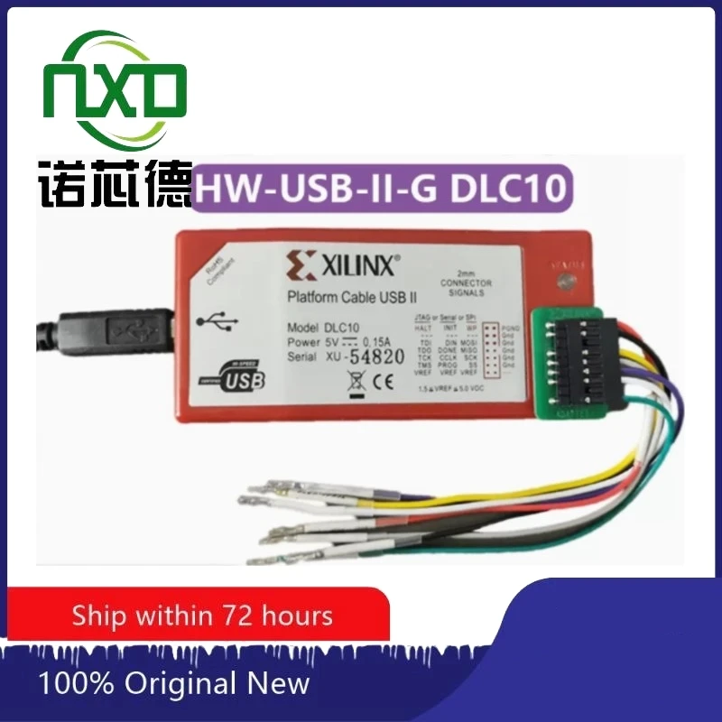 XILINX Platform Cable DLC10 downloader cable HW-USB-II-G burning simulator