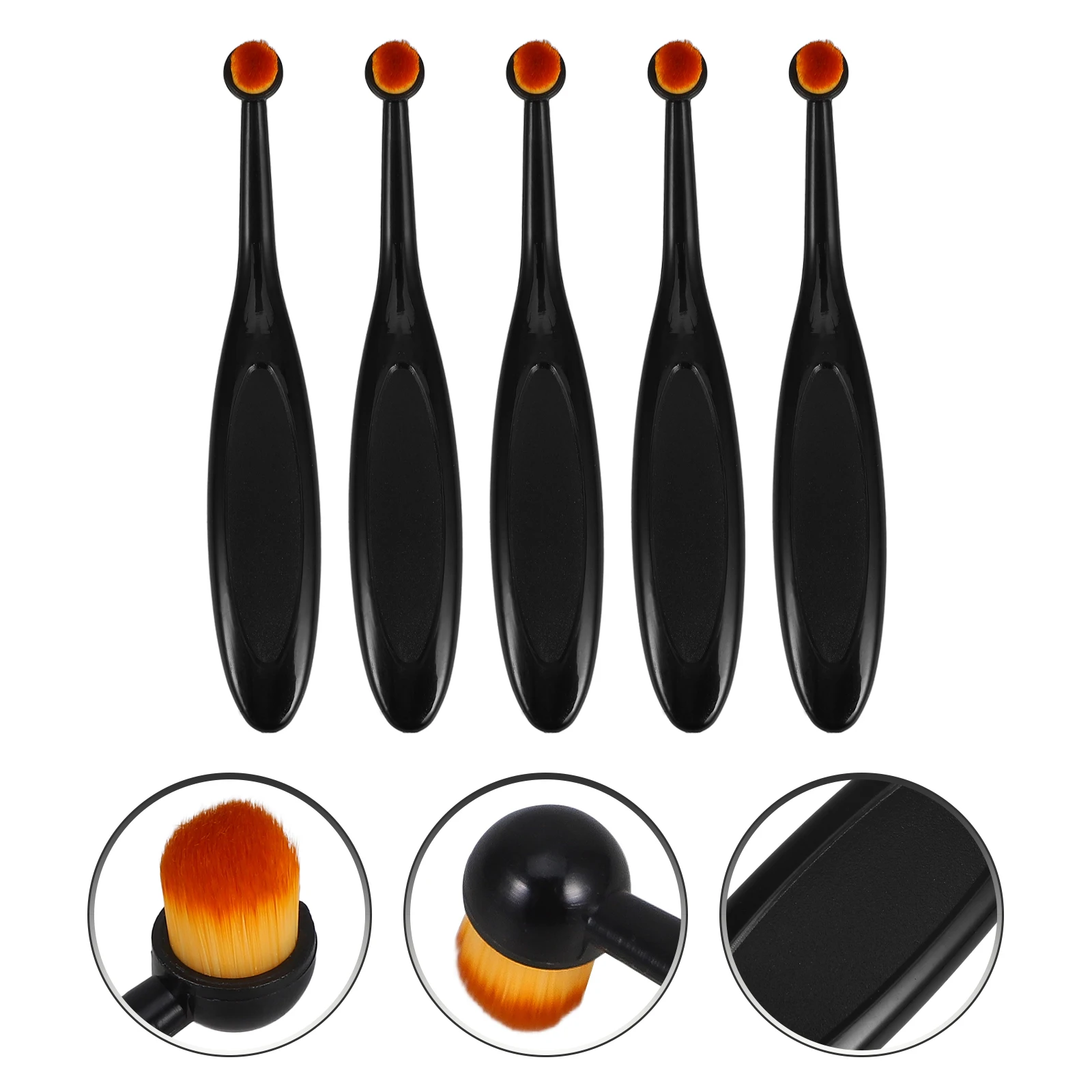 

5 Pcs Ink Mixing Brush Craft Blender Blending for Card Making Tools Brushes Crafts