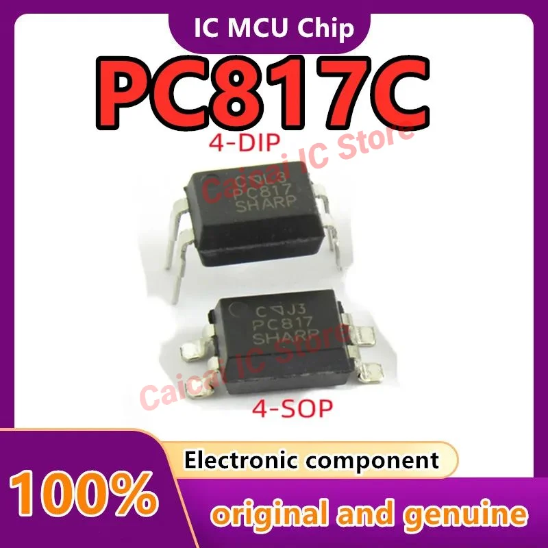 

PC817 PC817C Optical coupler isolator chip NEW Original Genuine Chip Packing 4-DIP 4-SOP