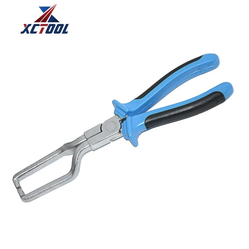 XCTOOL Hose Clamp Pliers Fuel Line Pipe Filter Removal Pliers Tool Fuel Feed Pipe Hydraulic Brake Hose Clamp XC4187A