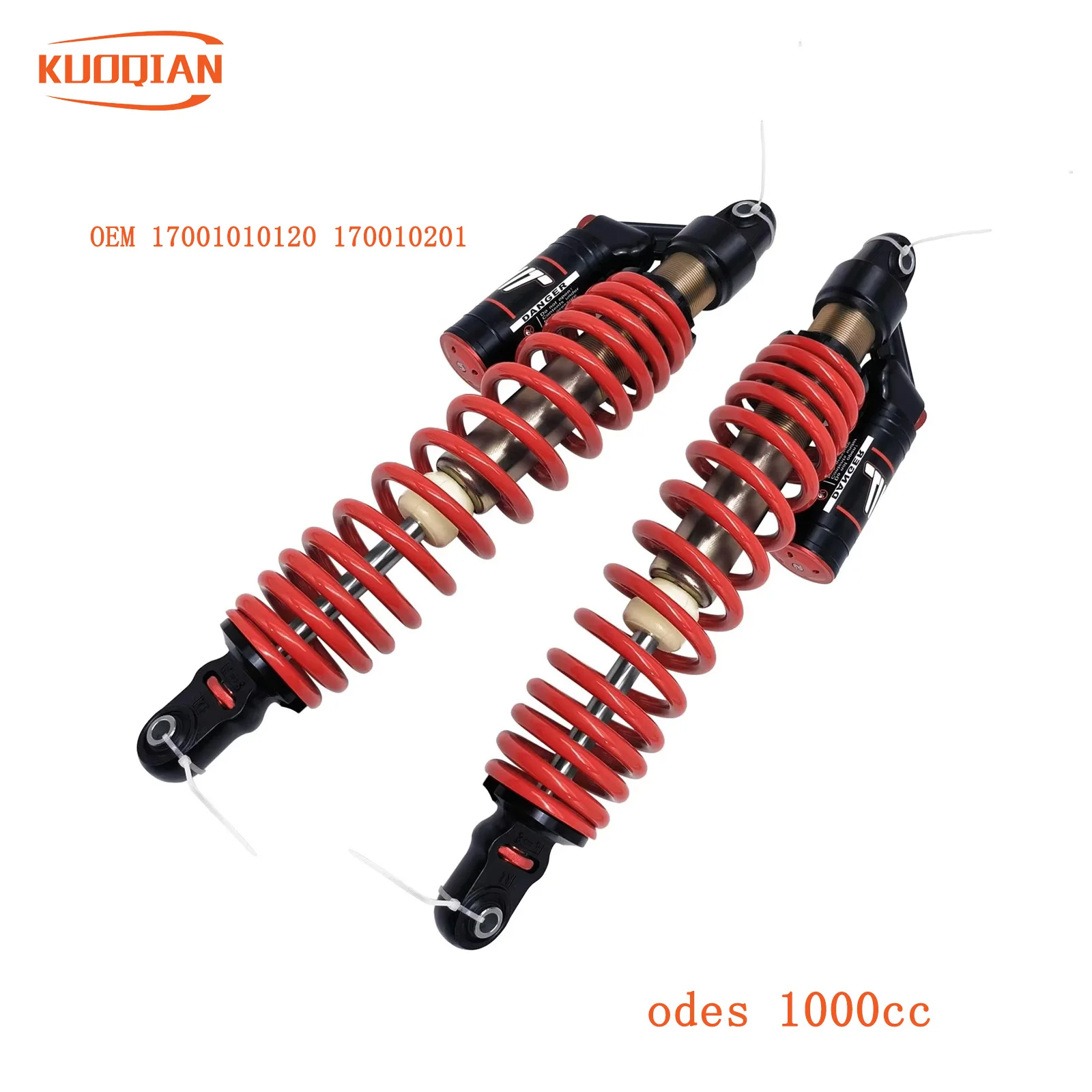 

Передний амортизатор в сборе для Liangzi Odes 1000 ATV QUAD GO KART Parts No.17001010120, 2 шт.