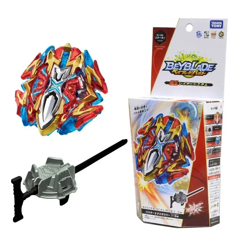 Original Takara Tomy Beyblade Burst DB BBG-41 wbba Limited Custom Bay Launcher Black White Set