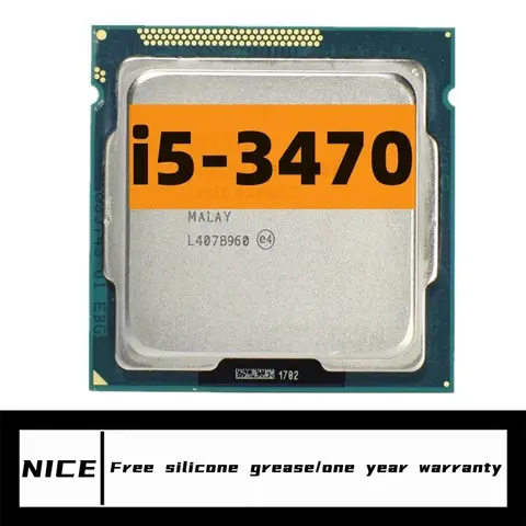 Core  i5-3470 i5 3470 3.2 GHz Quad-Core CPU Processor 6M 77W LGA 1155