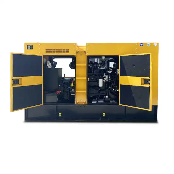 Powered by Cummins Perkins 3 Phase 120kva 125kva 150kva Generator Set 100 kw 80kw Dies el Generator With Automatic Transfer