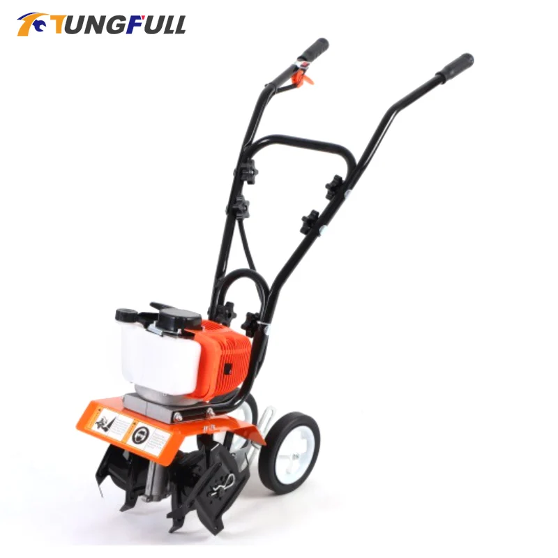 Micro Cultivator Agricultural Garden Tools Two Stroke Micro Tiller Gasoline Brush Cutter Minitype Rotary Tiller