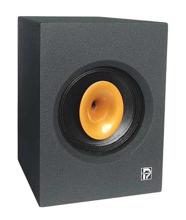 OEM/ODM Professional Audio Outdoor 8-inch Active Coaxial Monitor Speaker With Wood Enclosure Voice Control XLR Connection