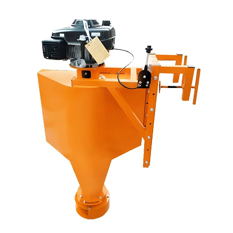 Deicing agent spreading machine, rear-mounted road salt spreader, electric road spreading snow removal and ice melting equipment