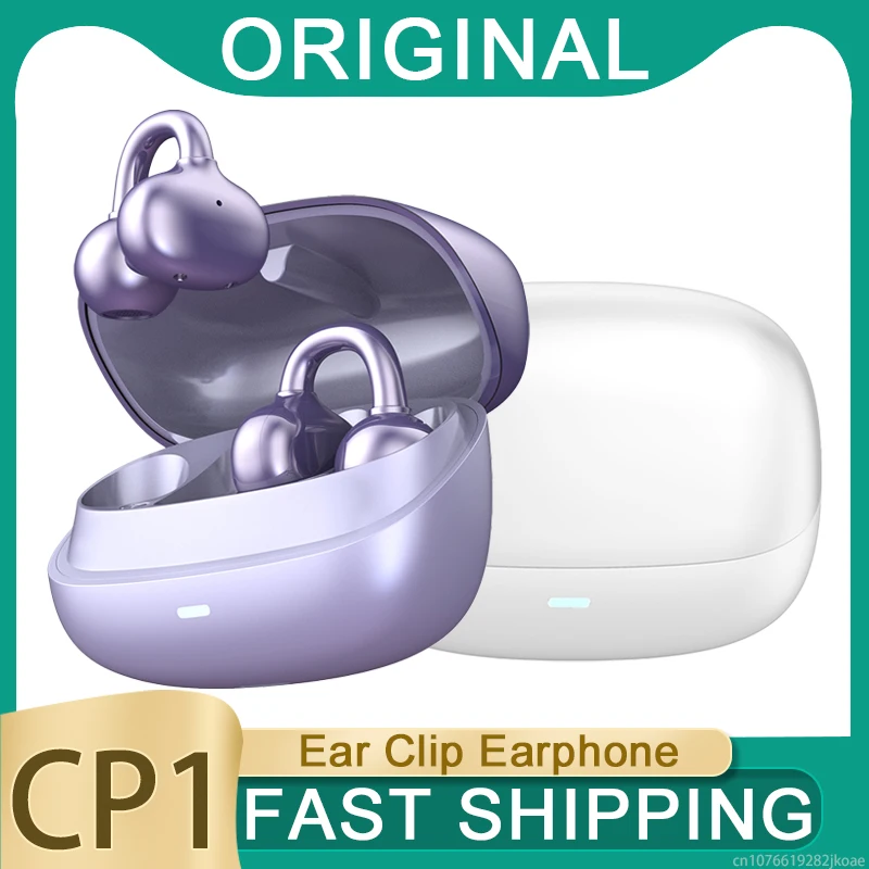 CP1 Open Headphone HiFi Stereo HD Mic Call Headset 11mm Dynamic Coil Earbuds Wireless Bluetooth Ear Clip Earphone Long Standby
