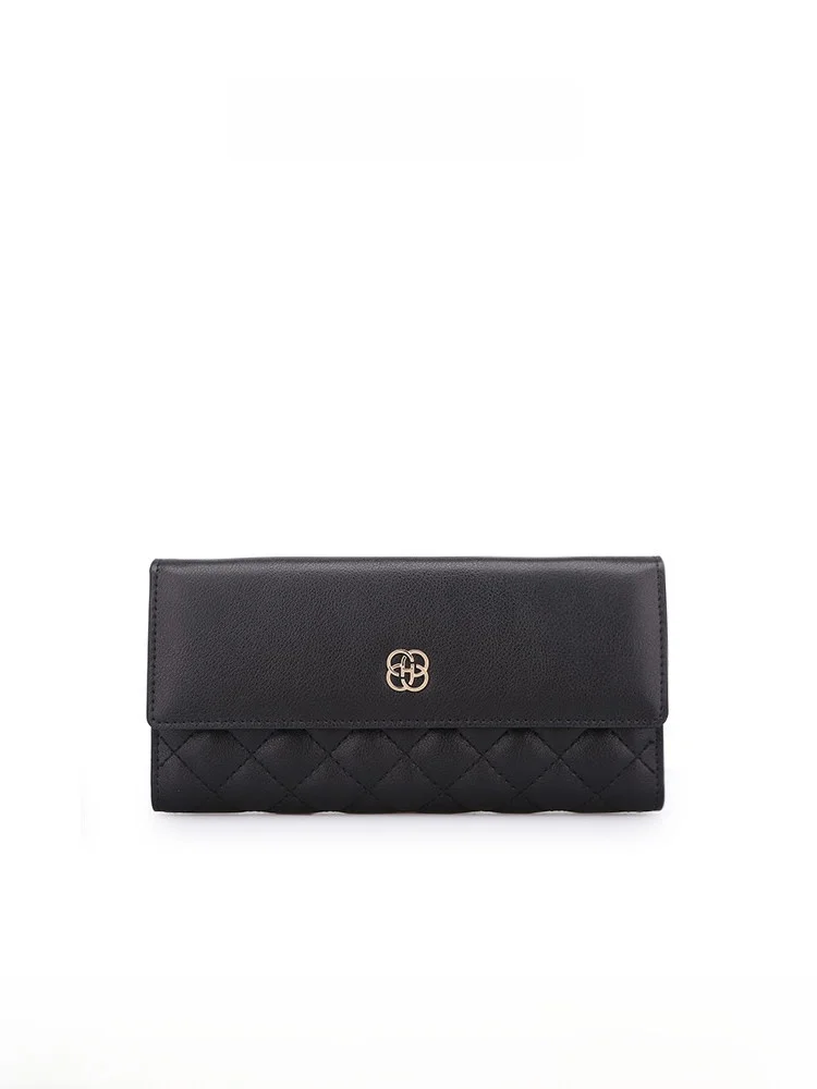 red-valley-ladies-long-wallet-new-sle-ele-diamond-id-trifold-cowhide-multi-card-slot-wallet-for-women