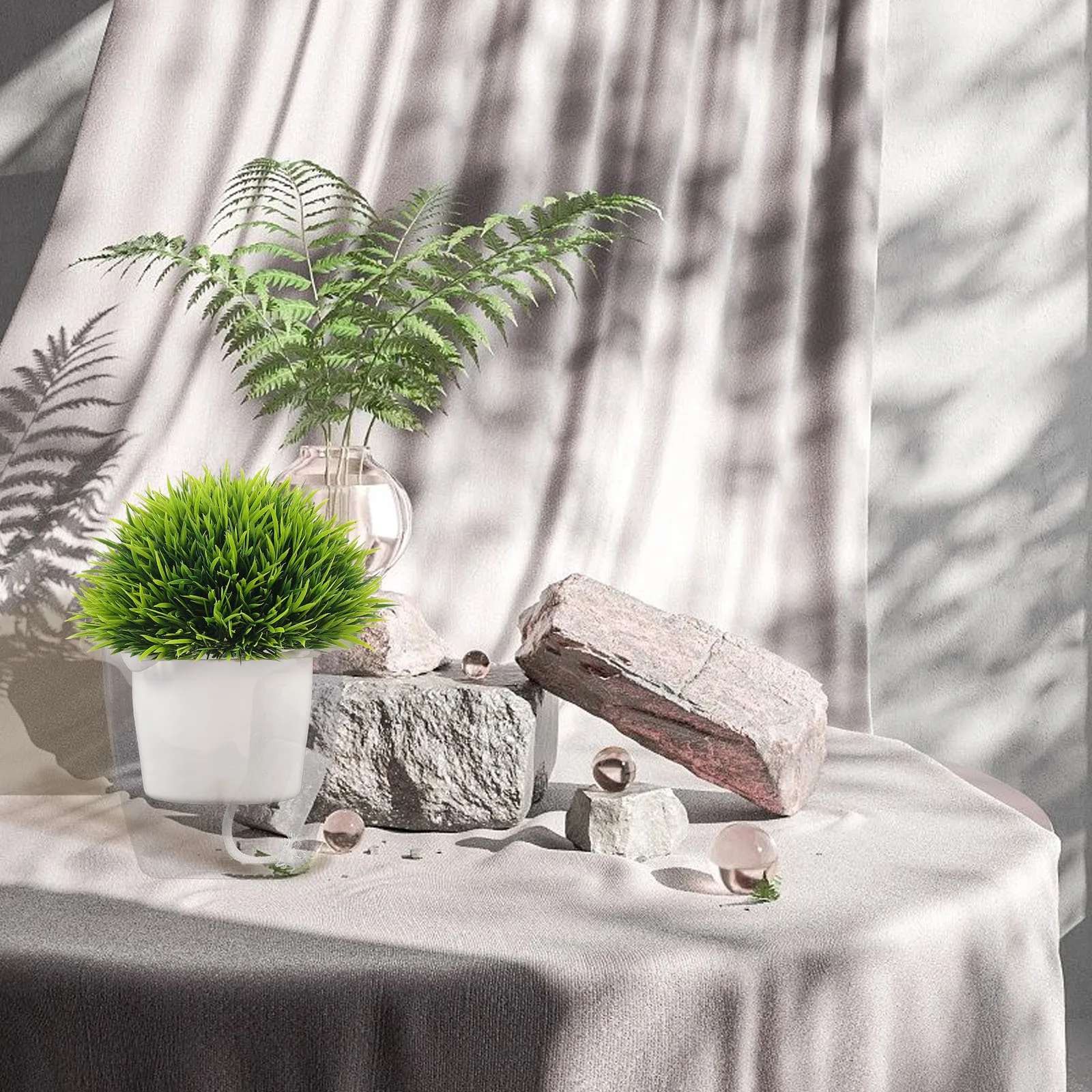 

3Pcs Automatic Watering Planter Small Size Anywhere Placement Fade Resistant Colorful Home Decor Self Watering