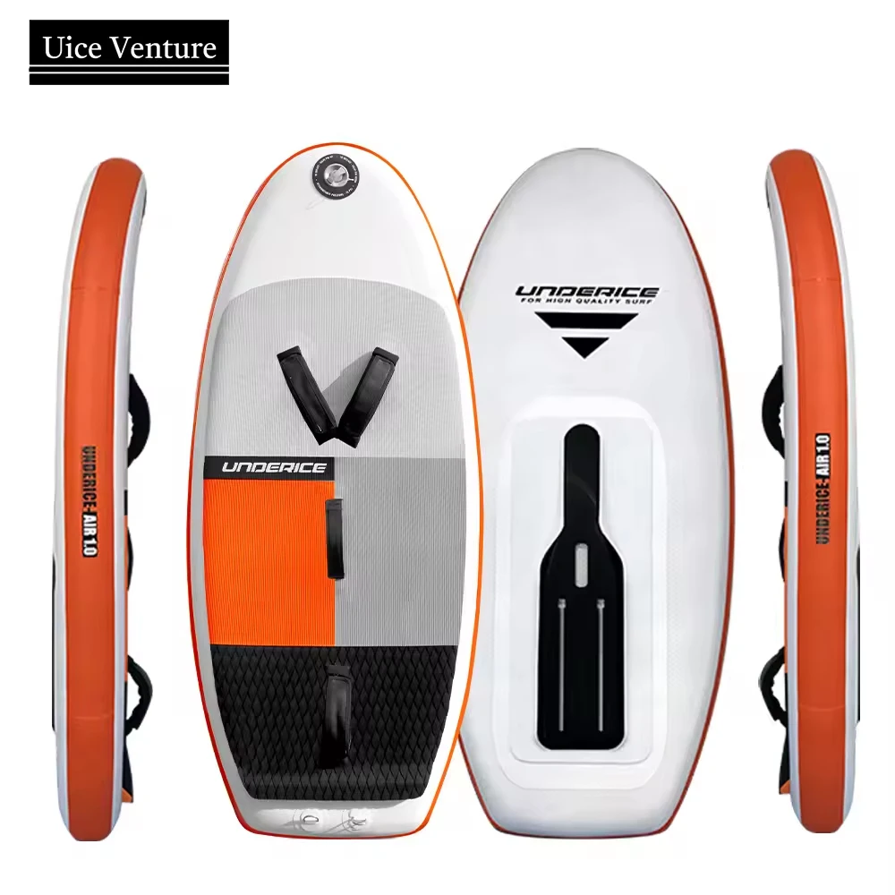 Wind Foil Board 105/140L Stand-Up Paddle Boarding Double Layer Process Wingfoil Foil Board with Air Pump Inflatable Paddleboard