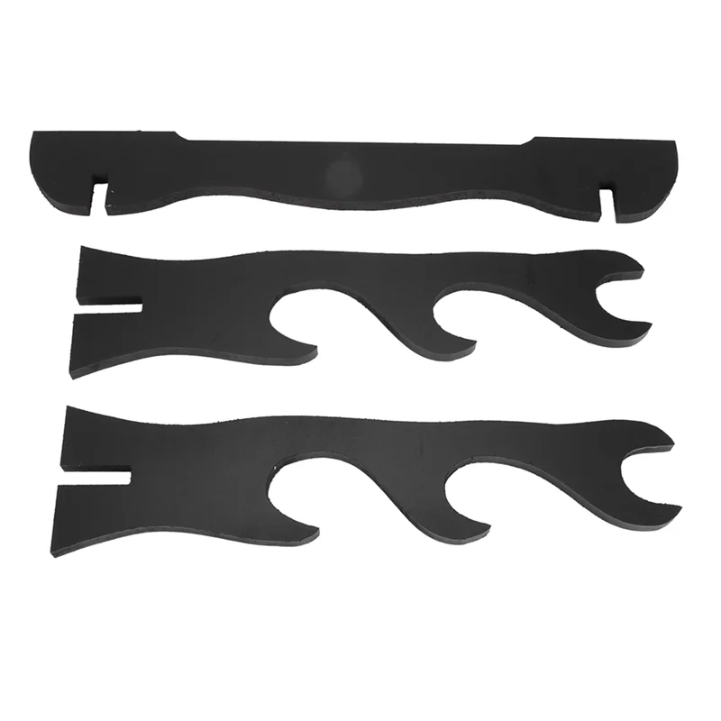 ABLN-5X 3 camadas samurai espada katana suporte suporte rack display preto