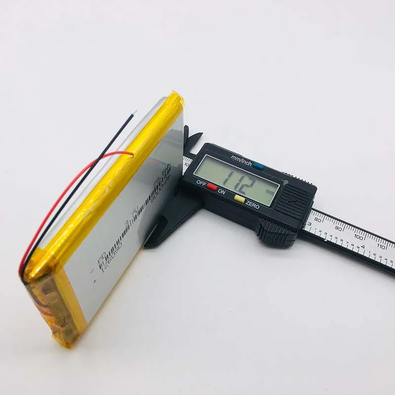 126090 Lithium Polymer Battery Cell 3.7V 8000mAh Rechargeable Charging Lipo Battery for Power Bank Internal Replacement Parts
