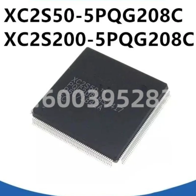 new 2PCS XC2S200-5PQG208C XC2S50-5PQG208C QFP ic in stock