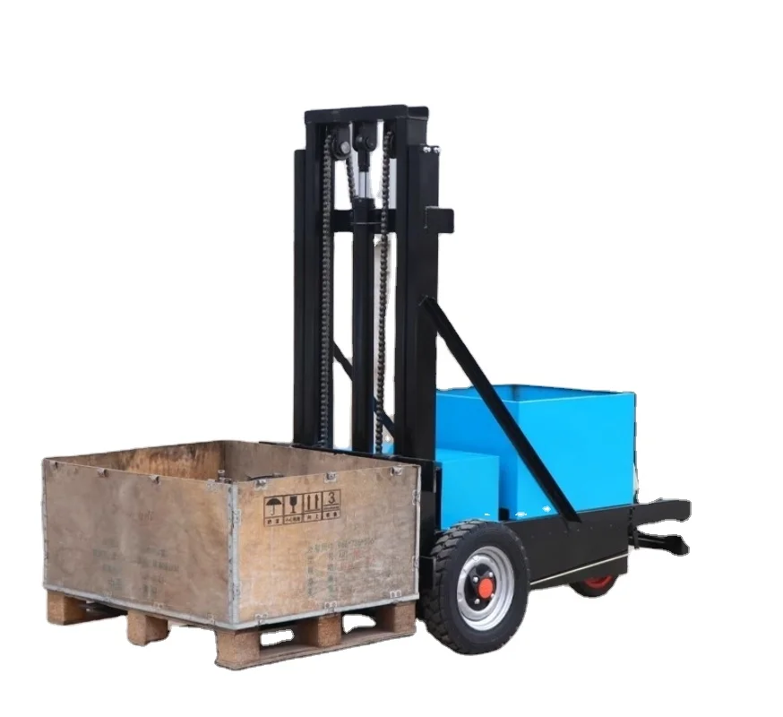 

800KG Small Electric Hydraulic Lift Truck Legless Forklift for Warehouse Handling Retail Restaurant Industries Electric Trolley