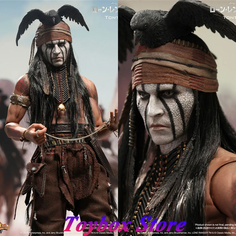 HOTTOYS HT 1/6 MMS217 Collectible Tonto Man Action Figure The Lone Ranger Movie Role Original Delicate 12