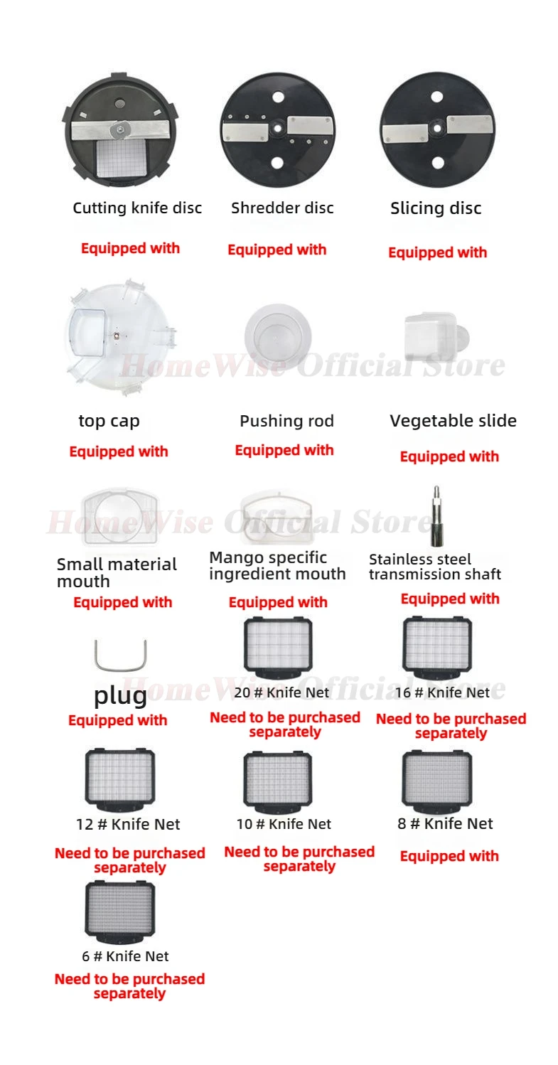 HomeWare متعددة الوظائف قطاعة الخضراوات صانع قطع الفاكهة مكعب قطع التقطيع تقطيع عيار كبير مدخل منتج أغذية