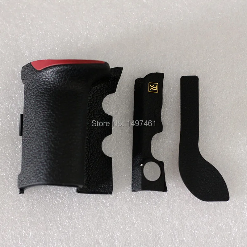 

A Set of 3PCS New original Bady rubber (Grip+left side+thumb) repair parts For Nikon D850 SLR