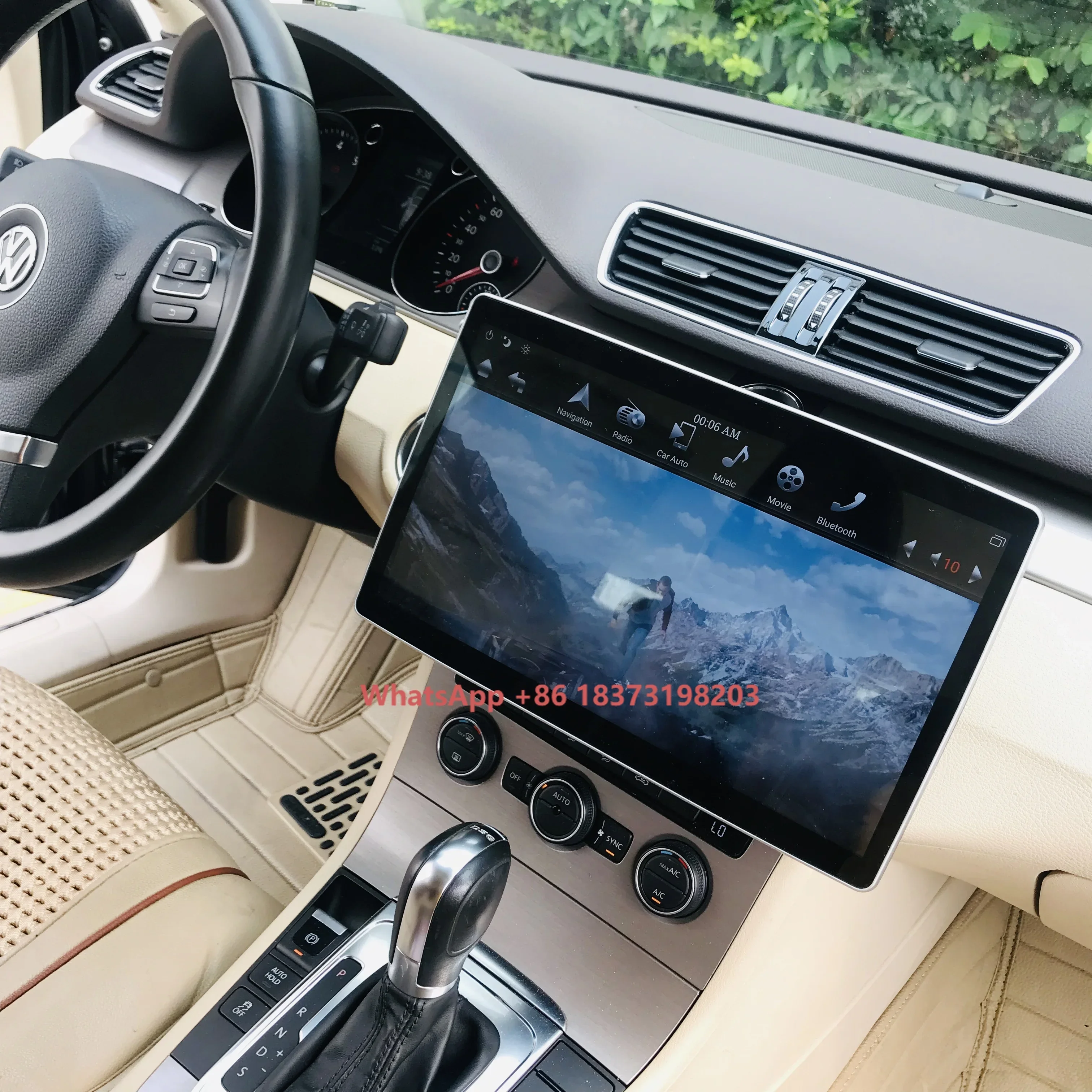 

12.8 Inch Vertical Screen Android System 13 System Multimedia Navigator Universal in All Cars RAM4+32