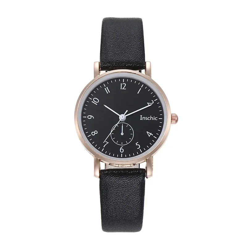 Moda rahat izle kadın kolej yüksek görünüm seviye ortaokul Retro sanat küçük taze her şey Minimalist tarzı