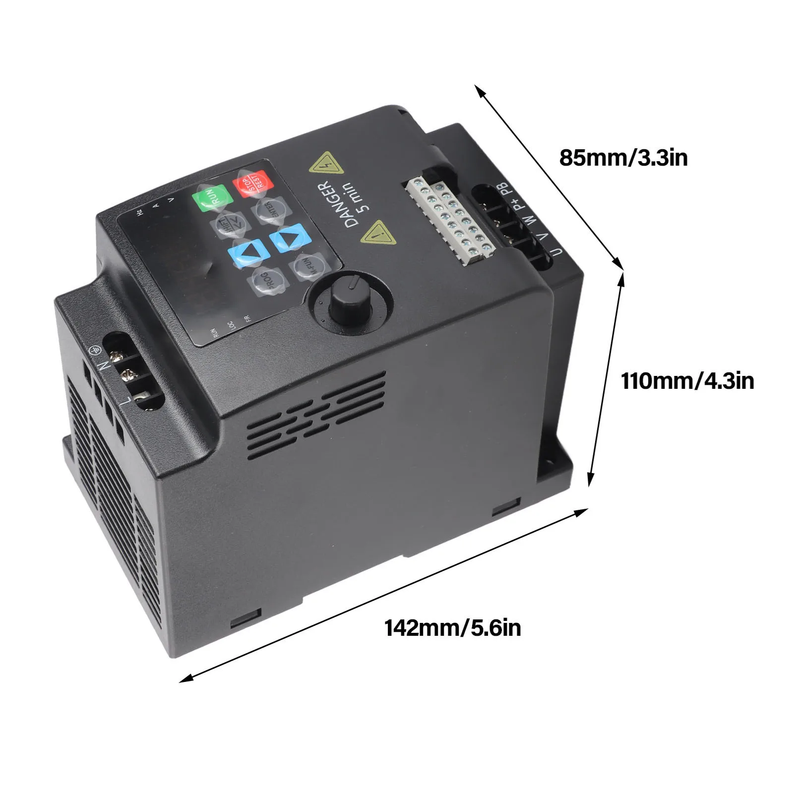 Convertitore di frequenza inverter trifase SKI780 Mini convertitore di frequenza variabile per motore 220V/380V 0,75/1,5/2,2KW SKI780