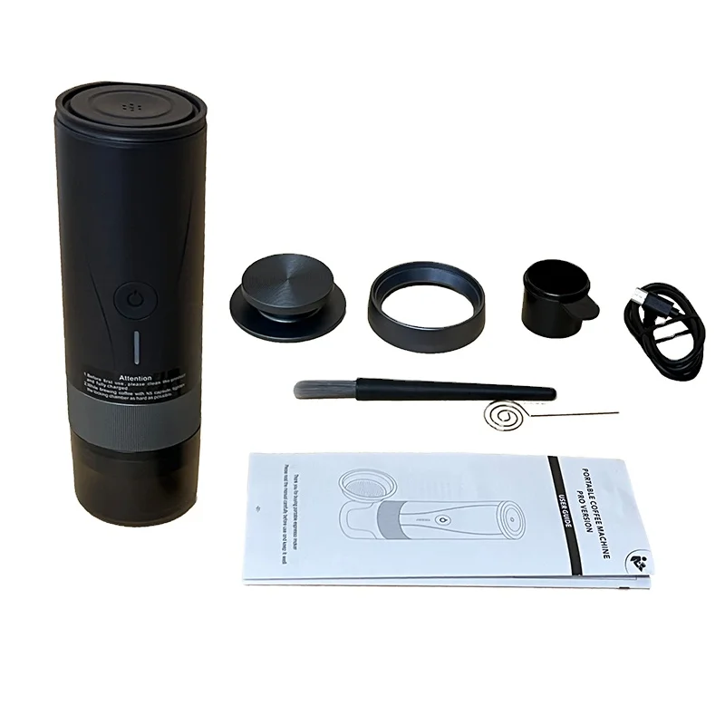 Máquina de café expreso portátil PCM04A con calefacción automática inteligente, Mini cafetera para uso doméstico en coche y Hotel para viajes al aire libre