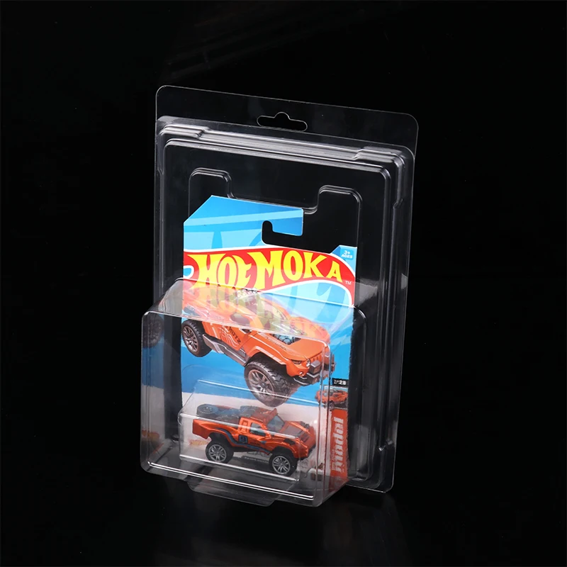 Car Toy Clear Display Case MINI GT Car Protector Shell Boulevard Team Transport Model Card Board Protective Case Boys Gifts