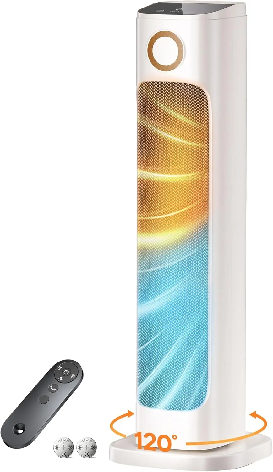 

Patio Heater And Fan Combo for Indoor Use,Space Backyard Room Indoor,1500W Tower Portable Electric Space Outdoor with Remote