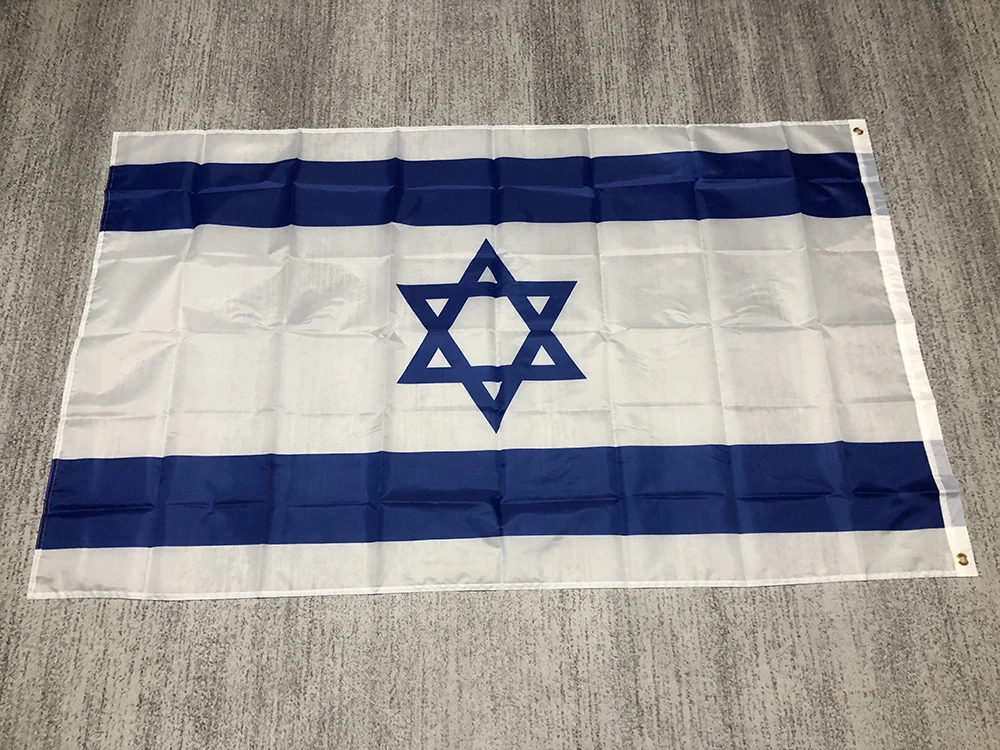 Israel Flag 60x90cm 90X150cmhigh quality Polyester Hanging banner ISR IL Israeli National Flags Banner for home Decoration