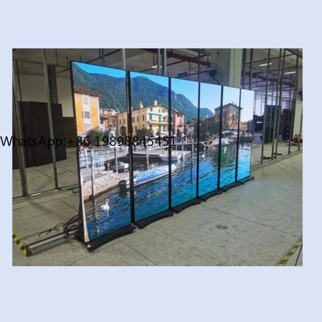 Полноцветный видеостенный экран Pantalla P1.86P2.5 Внутренний светодиодный дисплей Стенд SMD Режим Плакат Реклама Полноцветный видеостенный экран Pantalla P1.86P2.5 Внутренний светодиодный дисплей Стенд SMD Режим Плакат Реклама