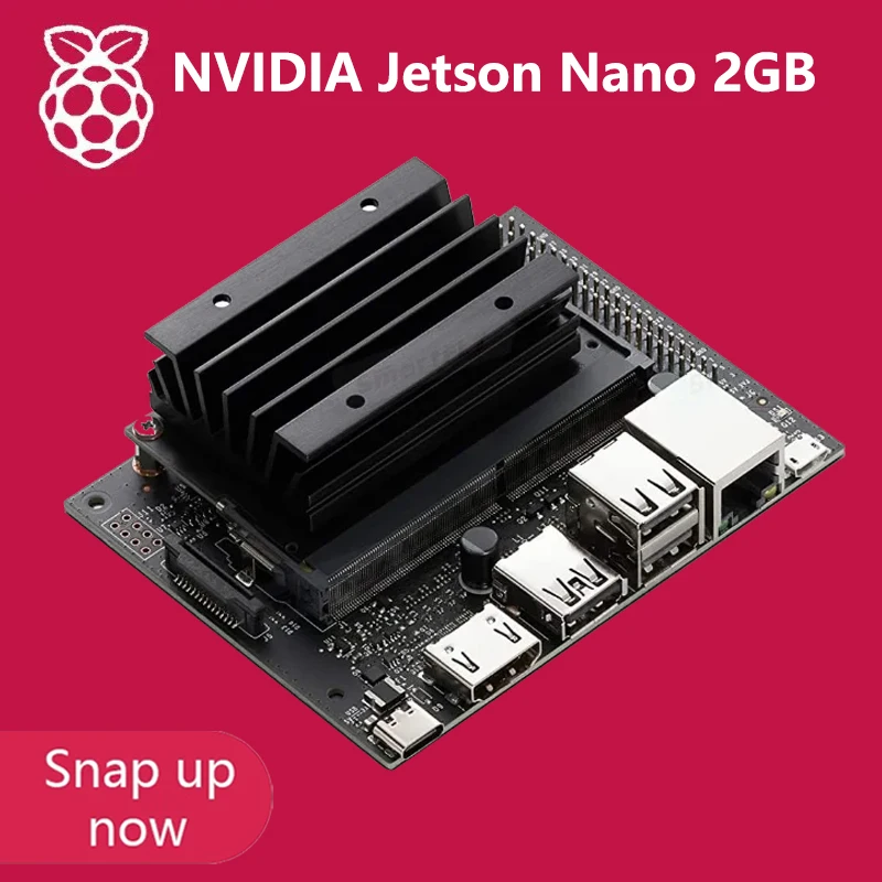 Nvidia jetson nano 2gb desenvolvedor sem wifi versão linux placa de demonstração aprendizagem profunda placa de desenvolvimento da ia plataforma