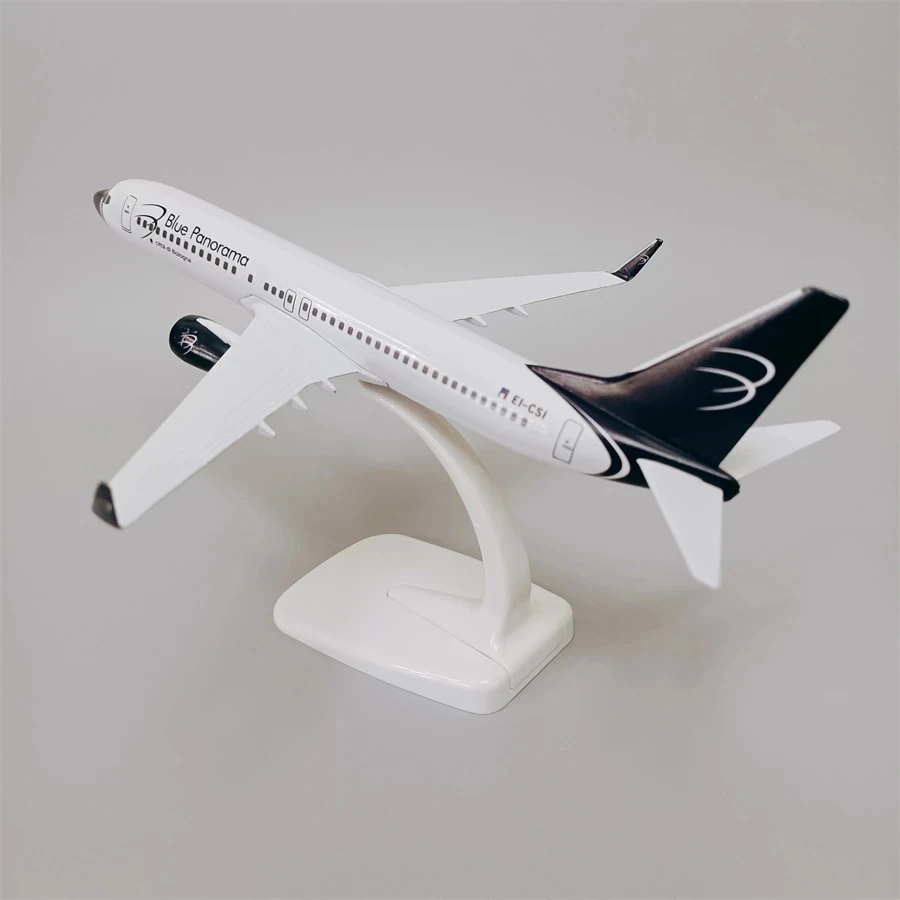 20cm Alloy Metal Italy Air Italian BLUE Panorama B737 Boeing 737 Airlines Airplane Model Diecast Air Plane Model Aircraft