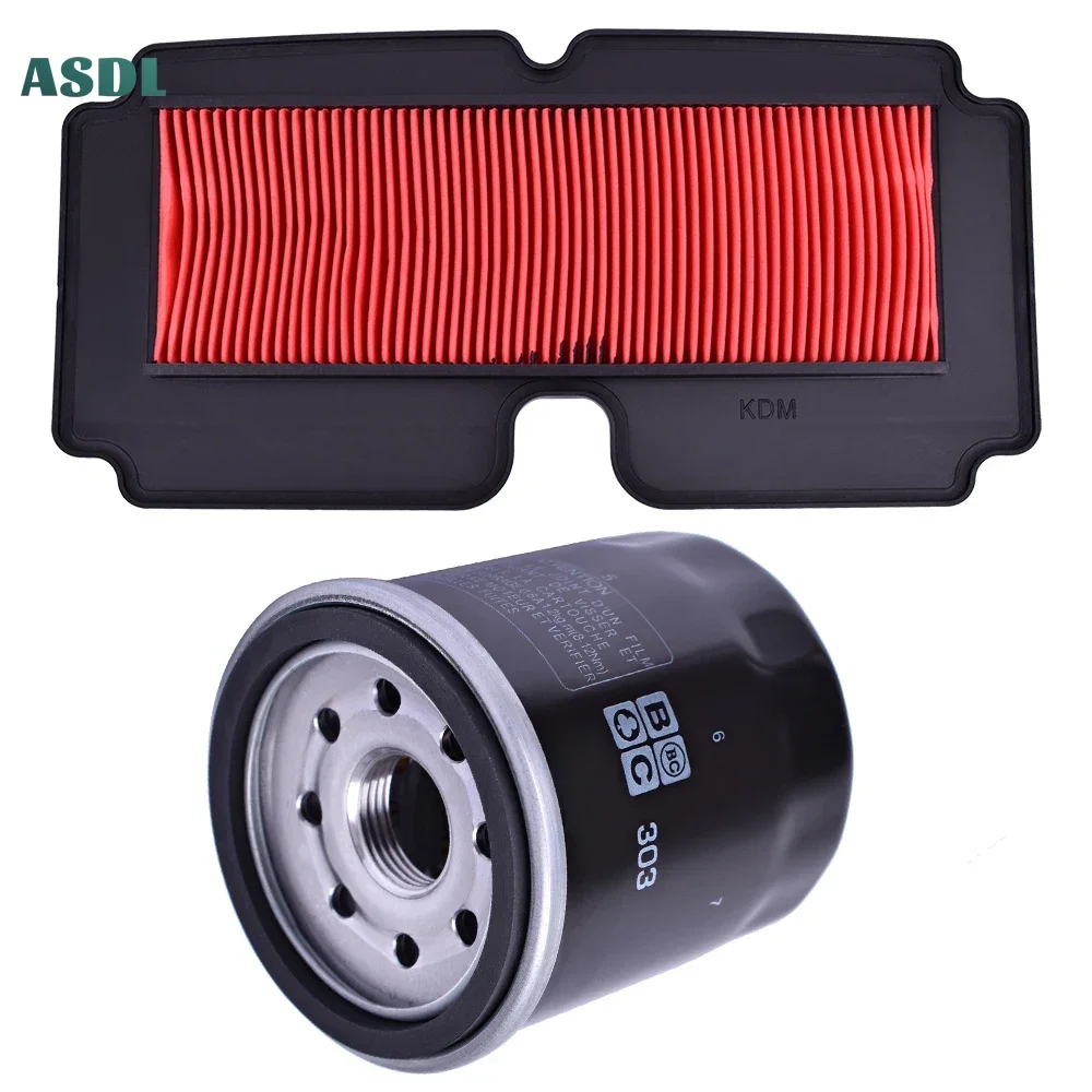 1set Motorcycle Air Filter Cleaner and Oil  Filter for Honda CBR400 RR L-L2 Gull-Arm NC29 17210-MV4-000 CBR400RR CBR 400 RR