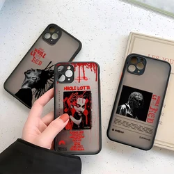 Playboi Carti Rapper Phone Case For iPhone 15 14 13 12 11 Mini Pro Max X XR XSMax 7 8 Plus New Hot Matte Transparent Back Cover