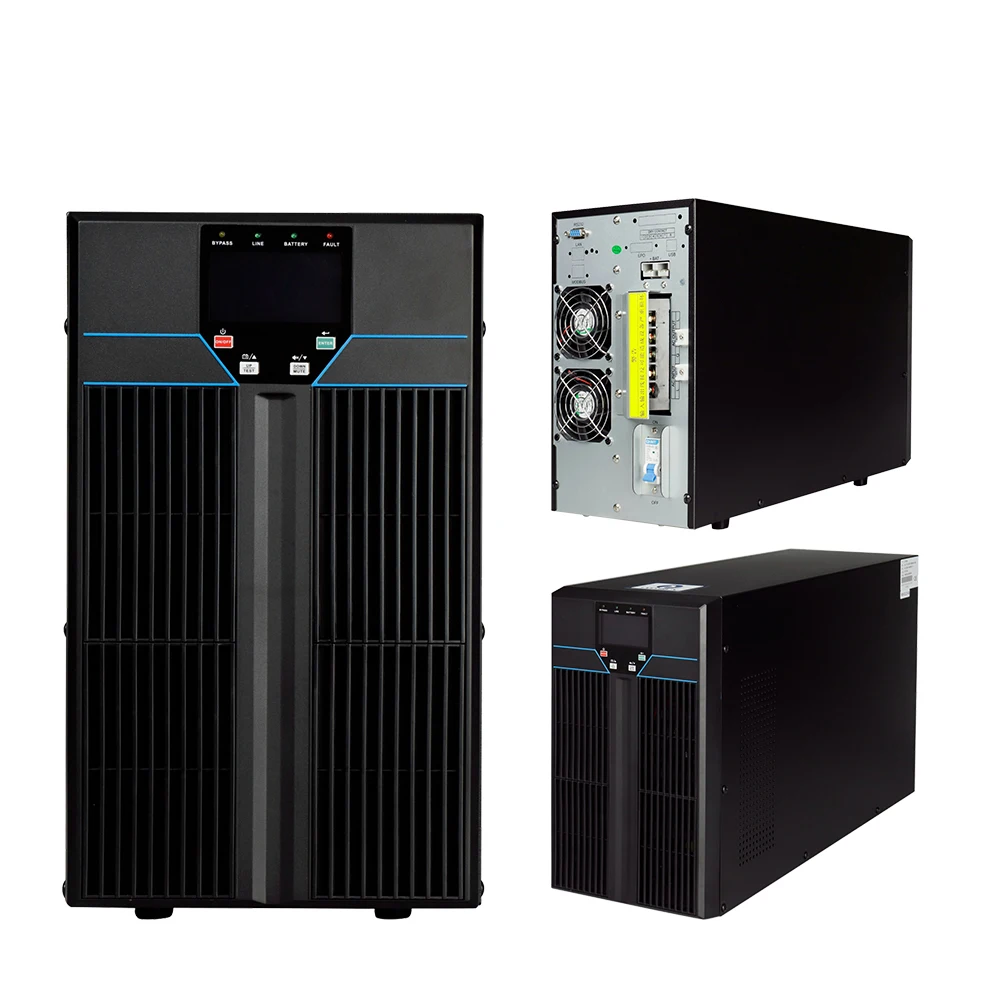 High Quality High Frequency Online 3~10KVA Pure Sine Wave Home-use Appliance UPS