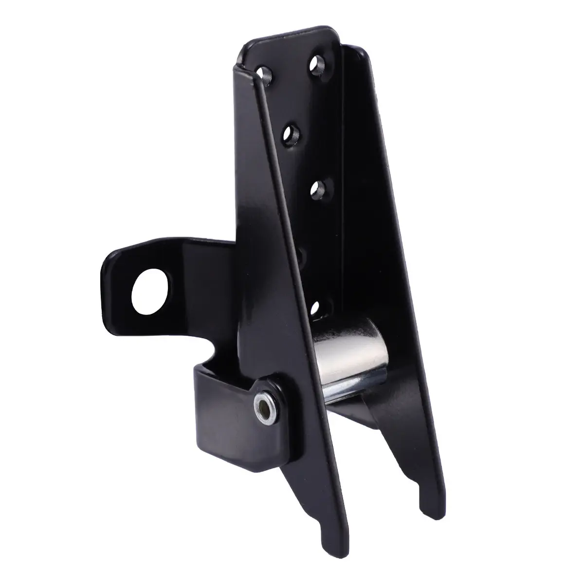 1Pair Motorcycle Folding Footpeg Clamp-on Style Fits Front Rear Wheel Axles Improved Comfort Stylish Design Motorbike Footrest
