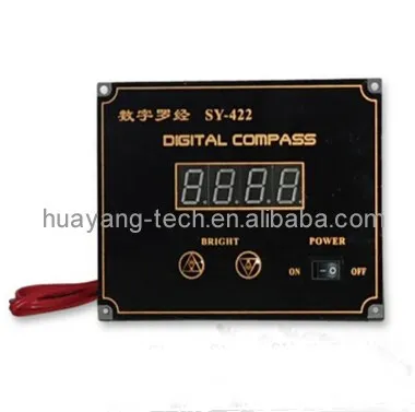 Repeater Kompas Digital Kapal SY-422 / Layar Kompas Digital Dengan Output RS422, RS232