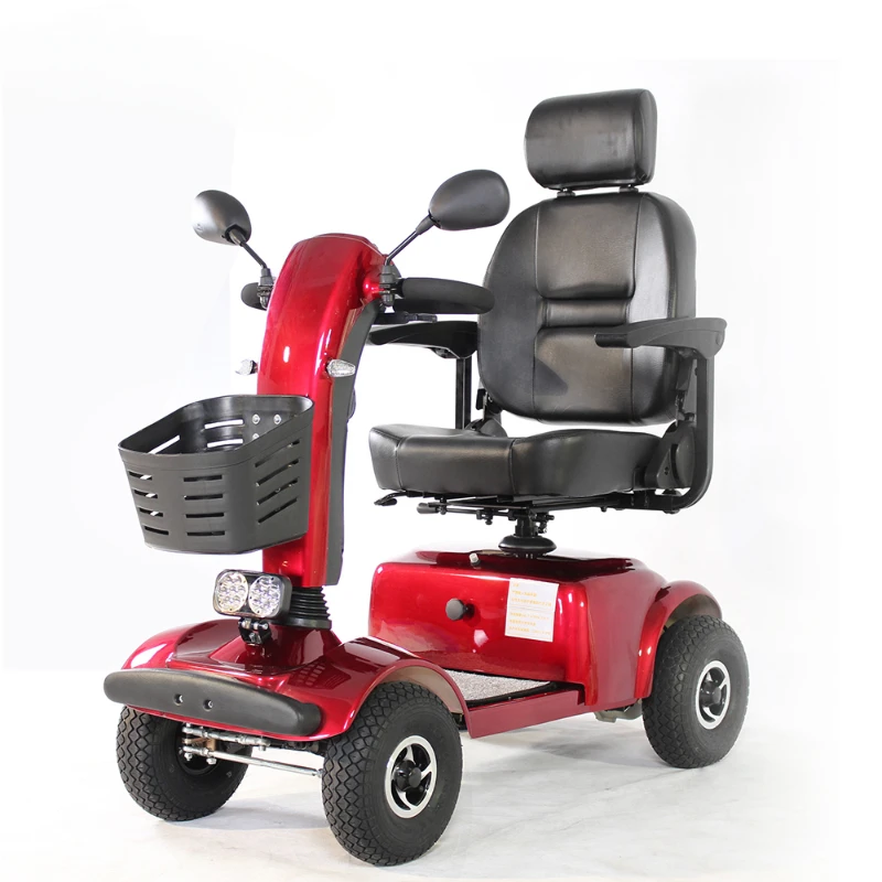 

Elderly scooter disabled medium four-wheeled electric vehicle sightseeing power battery car into the elevator