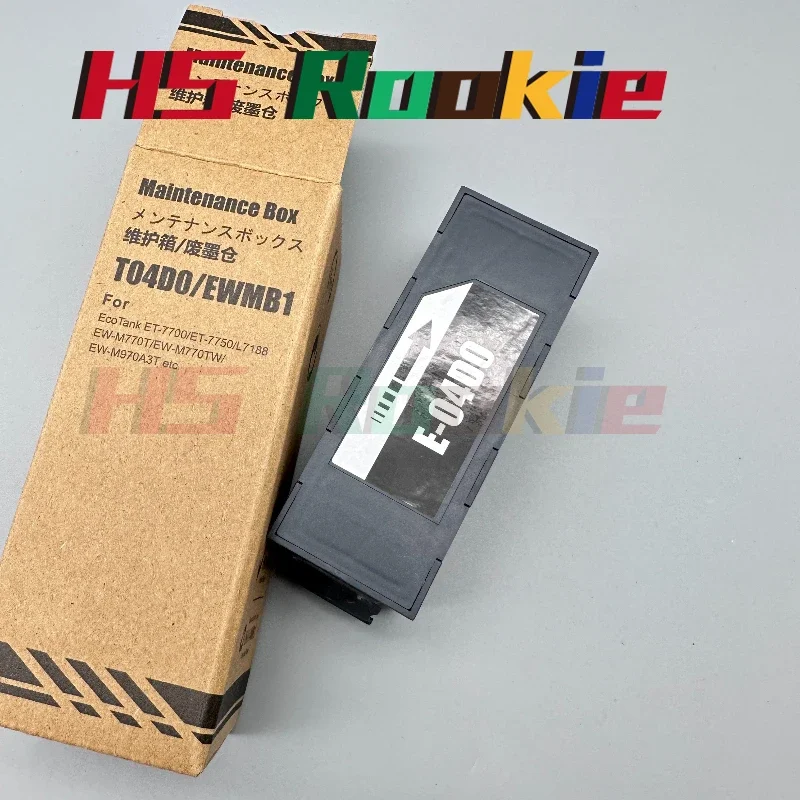 

10X C13T04D000 T04D0 Maintenance Box Waste Ink Tank Pad for EPSON EcoTank ET-7750 L7160 L7180 L7188 L7880