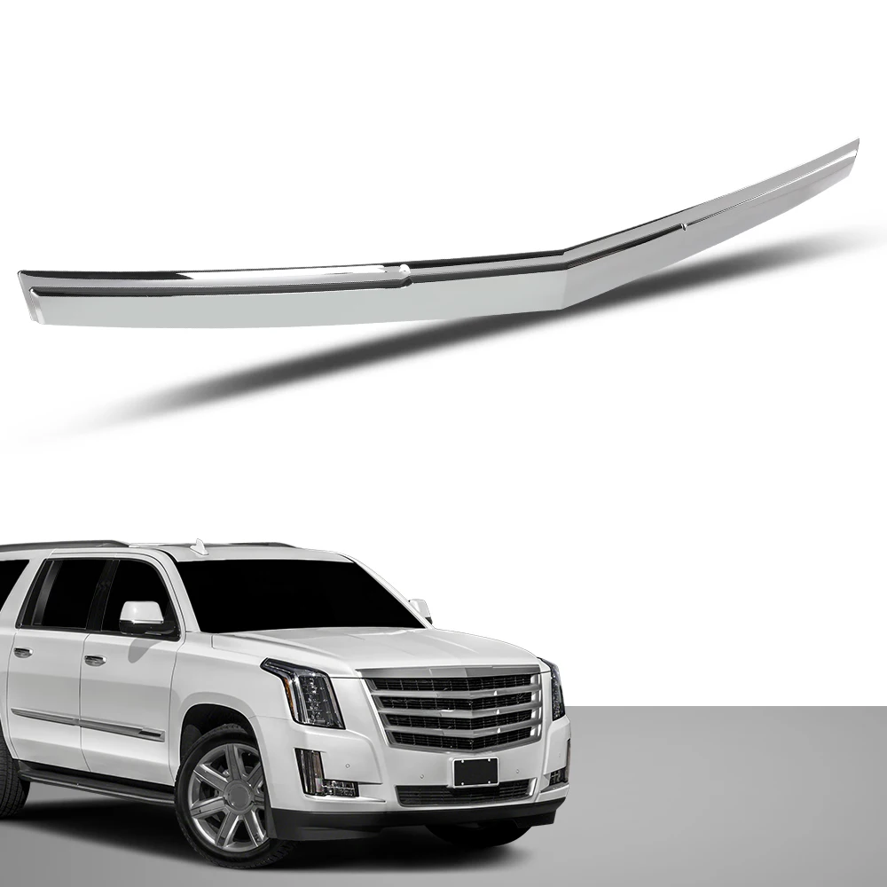 

Серебристая накладка на капот для Cadillac Escalade и Escalade Esv 2015-2020, подходит для моделей без спортивной упаковки 22956470 Gm1235129