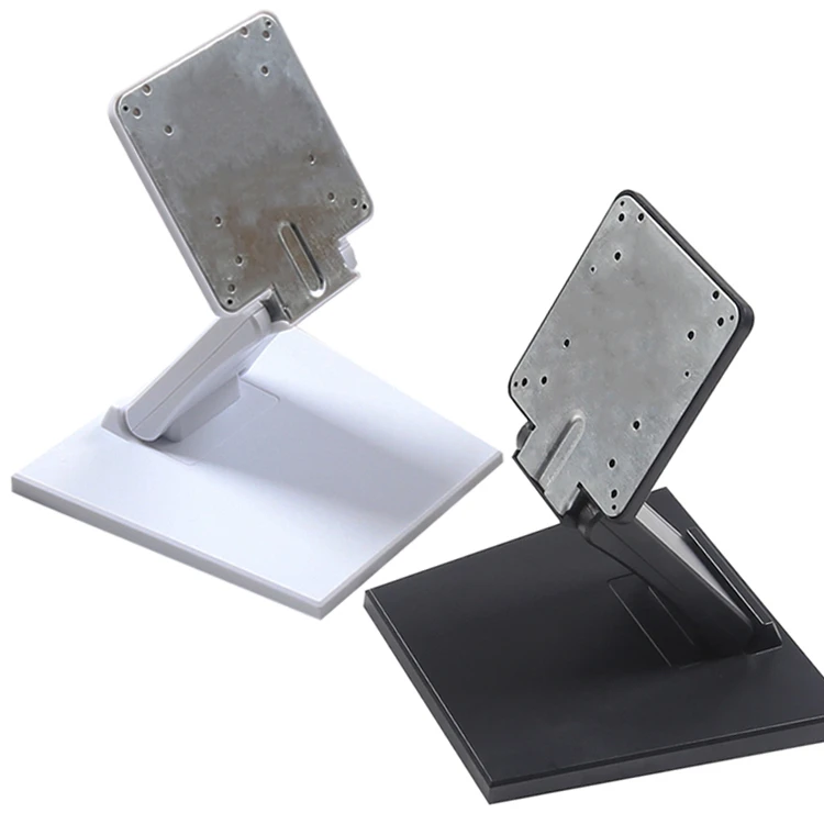 Adjustable White Black Stable Desktop Tablet Monitor Stand Holder